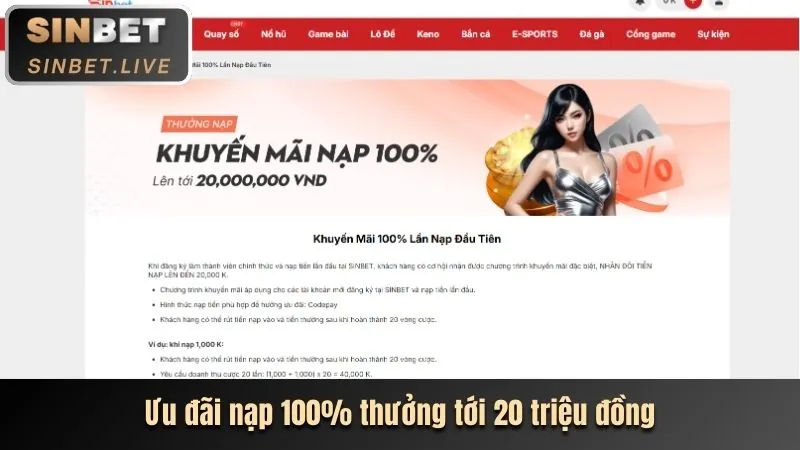 Hoàn trả thể thao 68wim tải app